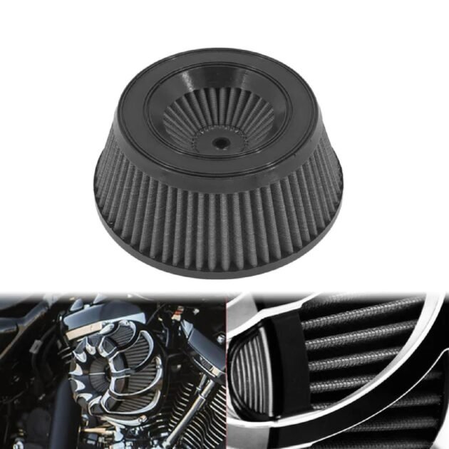Air Intake Element Grey Filter fits Aftermarket Design Air Intake - Image 3