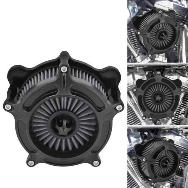 04-23 Sportster Air Intake Filter Black - Image 4