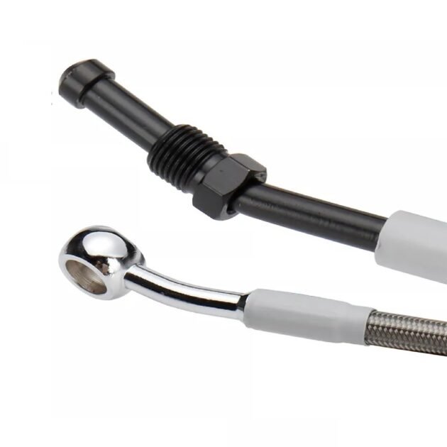 14-16″ Rise Handlebar Hydraulic Clutch Cable Year 2017-2020 Touring Harley Silver - Image 2