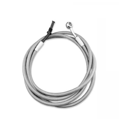 10-12-14-16″ Rise Handlebar Hydraulic Clutch Cable Year 2014-2016 Touring Harley Silver