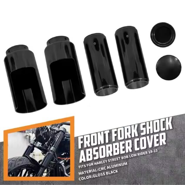 18-24 Softail Streetbob Low Rider Fork Cover Black