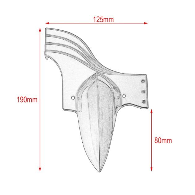 95-23 Touring Harley Lower Frame Cover - Image 2