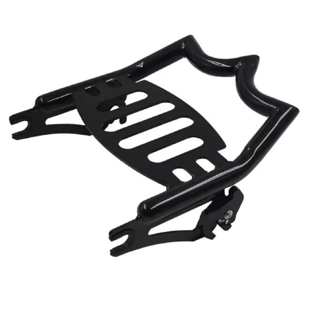 09-25 Black Havoc Luggage Rack Harley Street Road Glide Road King