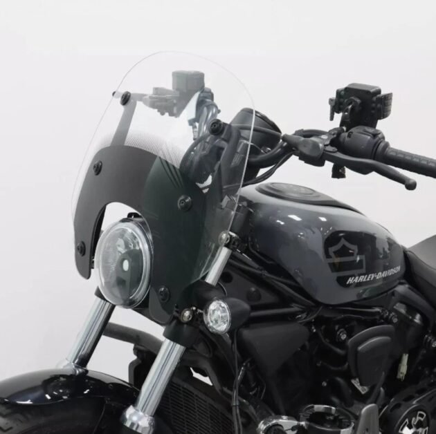 22-Up Sportster Nightster 975 Windshield Clear Lens - Image 4