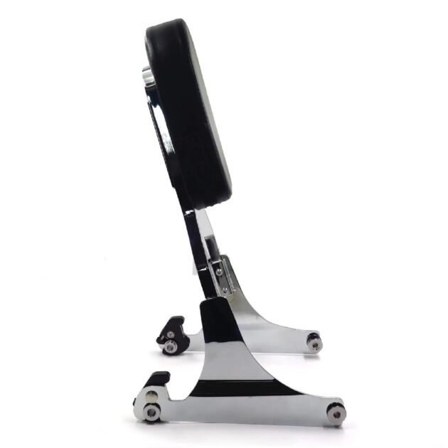 00-17 Softail Heritage Detachable Passenger Backrest Flame Fire - Image 3