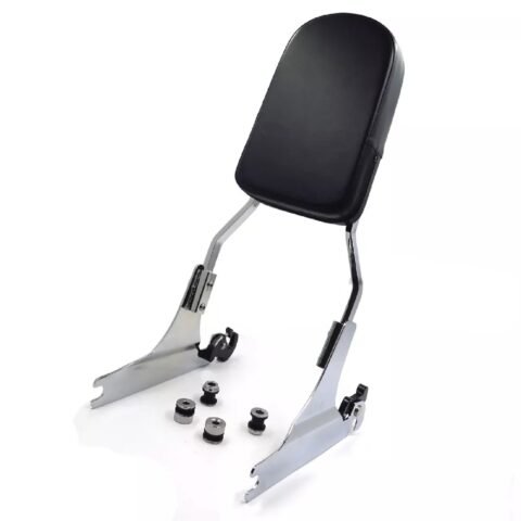 00-17 Softail Heritage Detachable Passenger Backrest Flame Fire