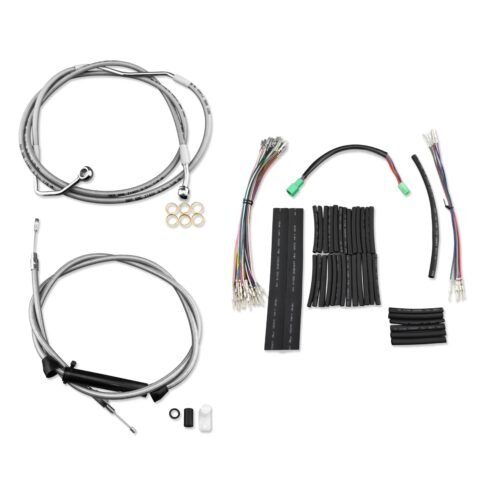 14-16" Rise Handlebar Cable Kit Fits Touring 2008-2013 With ABS Models