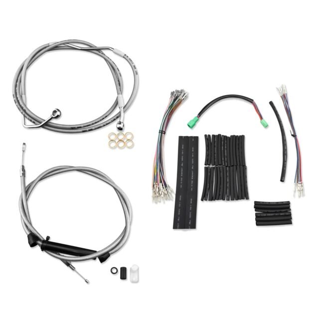 14-16" Rise Handlebar Cable Kit Fits Touring 2008-2013 With ABS Models