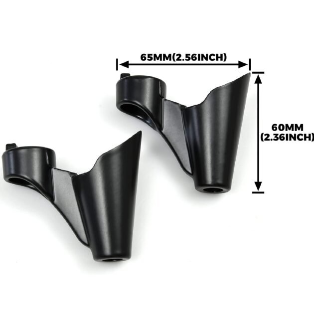 Sportster Front Turn Signal Bracket Black - Image 4