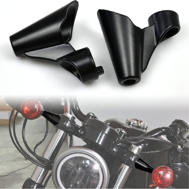 Sportster Front Turn Signal Bracket Black