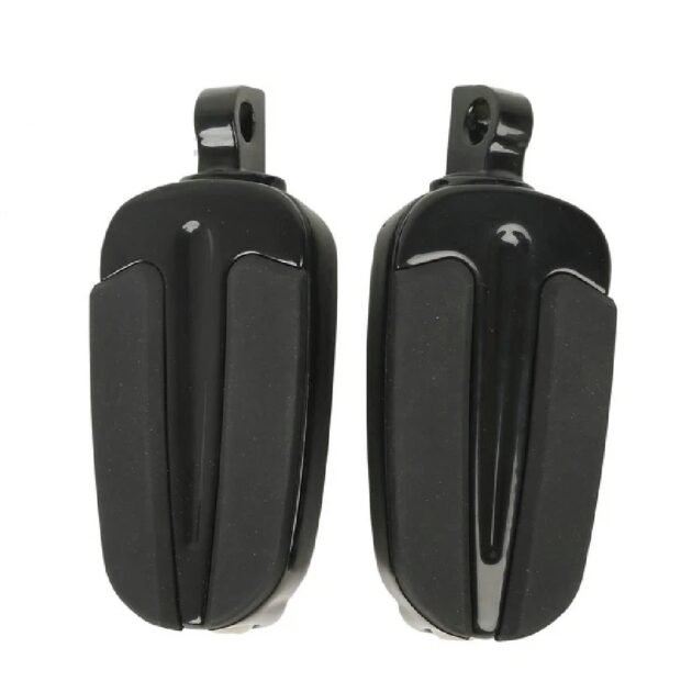 Slipstream Style Black Male Mount FootPegs For Harley - Image 4