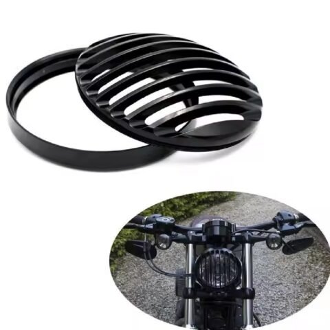 5.75 Inch Headlight Grill For Harley Sportster Dyna Softail