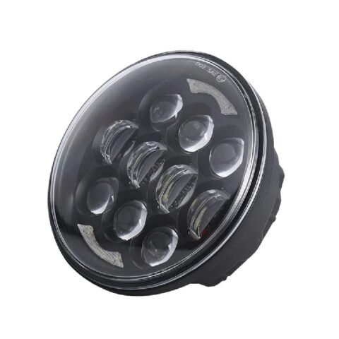 80w 5.75" LED Headlight Harley Sportster Dyna Indian Motorcycles