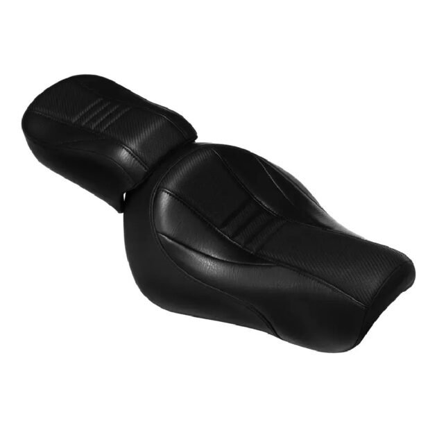 16-23 Sportster 883 Two Piece Two Up Black Stitching Seat - Image 2