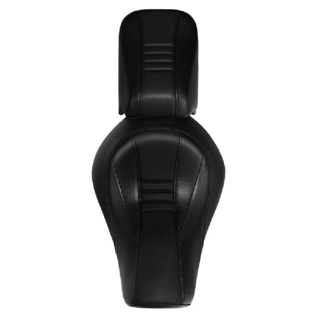16-23 Sportster 883 Two Piece Two Up Black Stitching Seat - Image 3