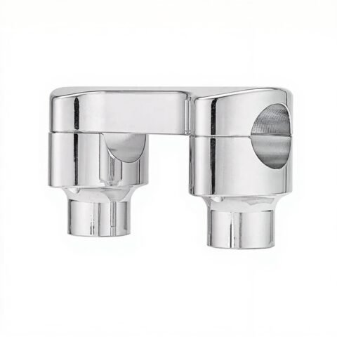 1.5" Rise Handlebar Riser 1.25" Base Clamp Fits Most Harley Models
