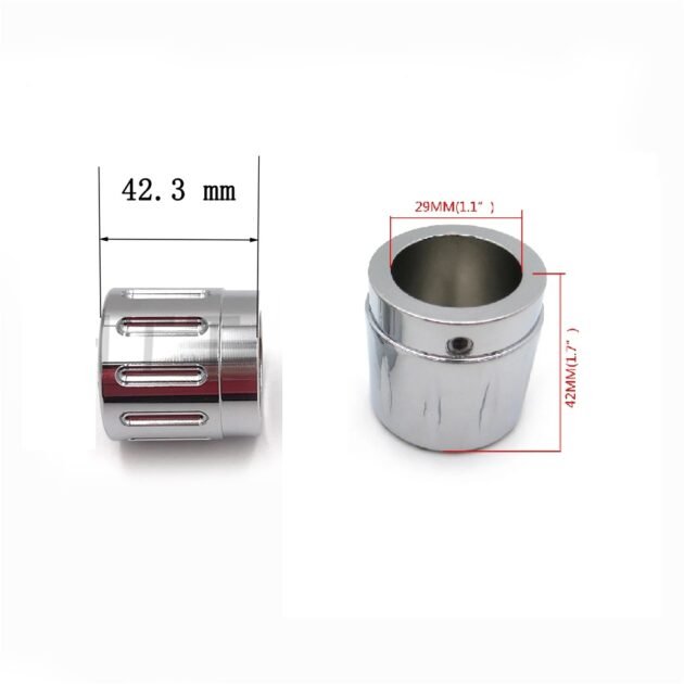 Harley Front CNC Axle Cap Cover - Image 3