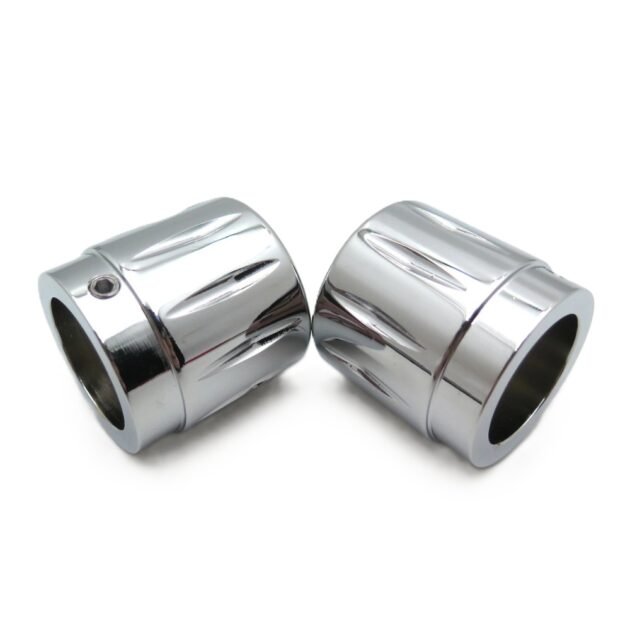 Harley Front CNC Axle Cap Cover - Image 2