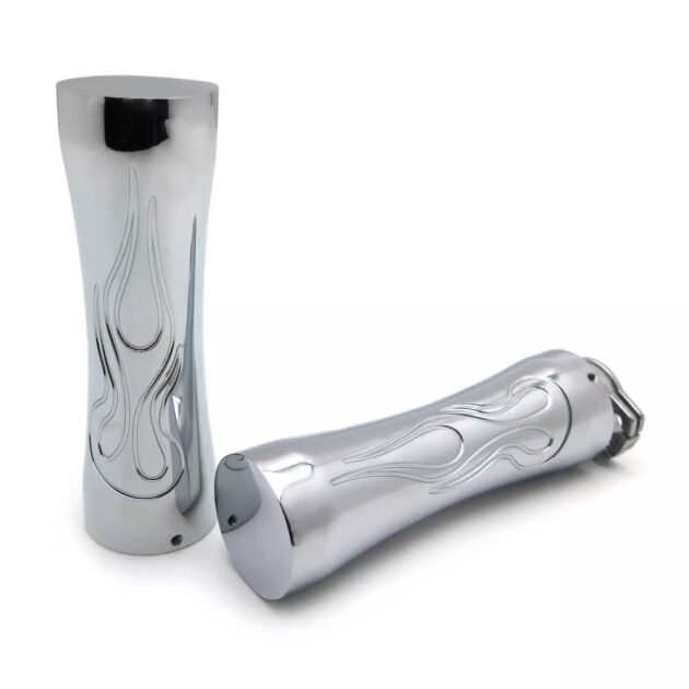 Harley Flame CNC Throttle Grips - Image 4