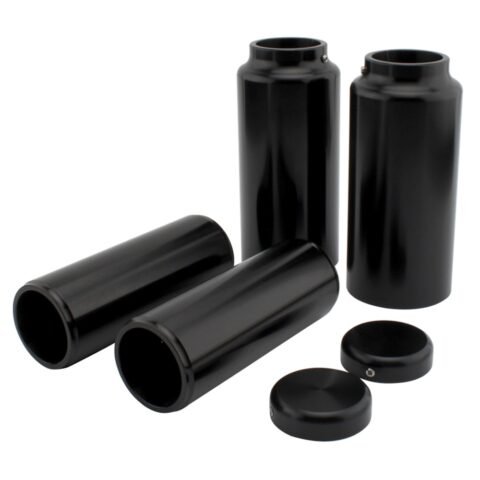 Softail M8 Streetbob Low Rider Standard Fork Cover CNC Anodized Black