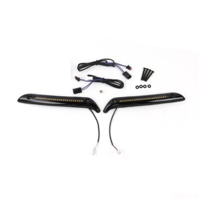 El Diablo Fairing Windshield Trim Turn Signal Amber White LED
