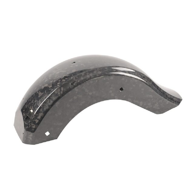 14-23 Touring Harley Rear Fender Forged Carbon - Image 3