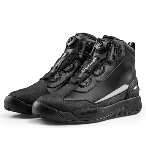 Motorcycle Riding Boots Waterproof Fitgo Lacing System