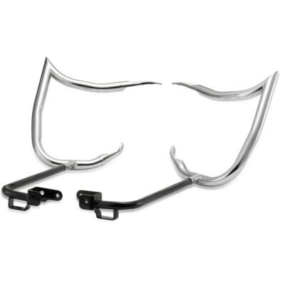 14-25 Touring Meathook Saddlebag Guard 1.25″ Diameter Tube Chrome