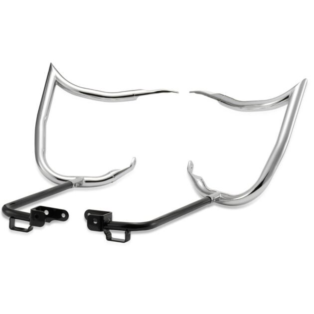 14-25 Touring Meathook Saddlebag Guard 1.25″ Diameter Tube Chrome