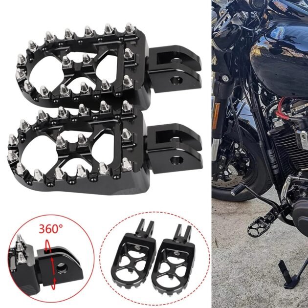 MX Style Driver Foot Peg for Harley Softail M8 - Image 4