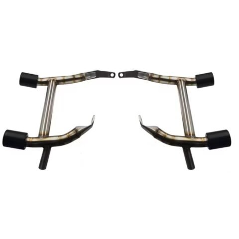 14-25 Touring Brushed Stainless Steel Club Style Saddlebag Guard