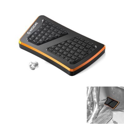 Enlarged Brake Pedal Pad For Harley Road King Street Glide Freewheeler Fat Boy