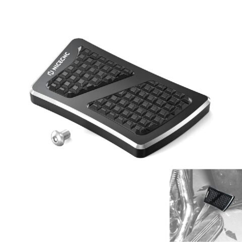 Enlarged Brake Pedal Pad For Harley Road King Street Glide Freewheeler Fat Boy