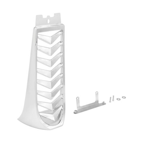 18-UP Softail M8 Chin Spoiler Radiator Protection Cover Chrome