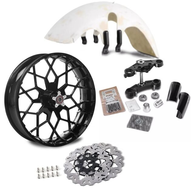 21" Front Fat Bagger Forge Wheel Kit