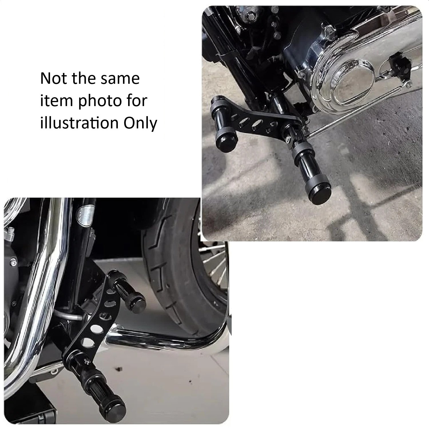 01-17 Dyna Straight Forward Control Kit Black - Image 3