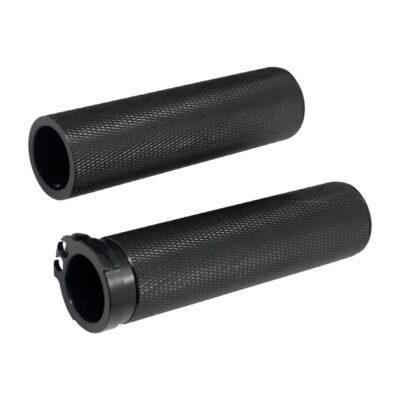 Harley CNC Throttle Grips Black