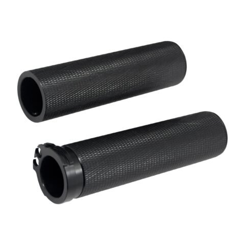 Harley CNC Throttle Grips Black