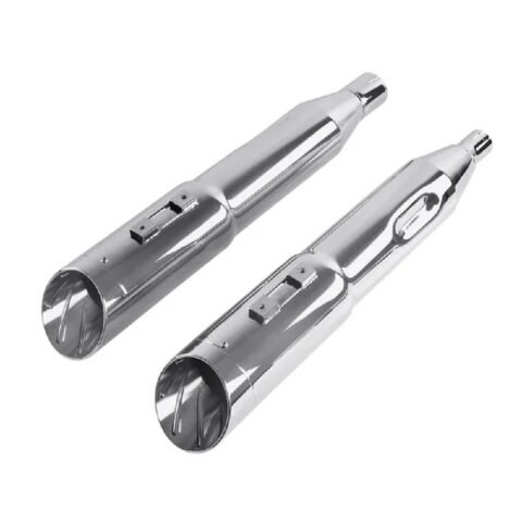 17-23 Touring 5.0″ Slip-On Muffler  Chrome fits Harley Touring Motorcycles