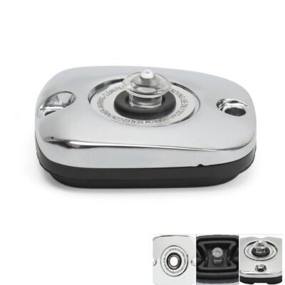 Harley Front Brake Master Cylinder Cover Chrome