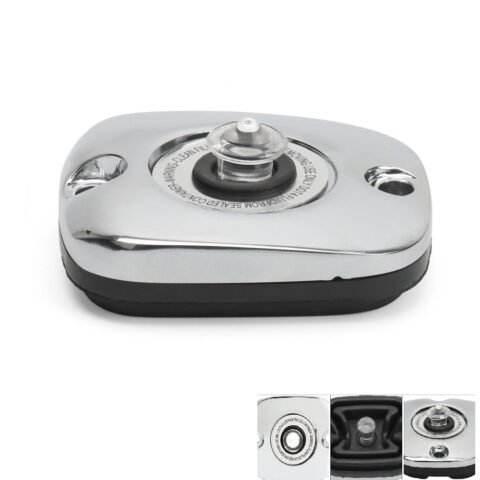 Harley Front Brake Master Cylinder Cover Chrome