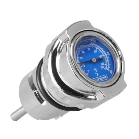 05-22 Sportster Oil Dipstick Filler Plug w/ Thermometer Gauge