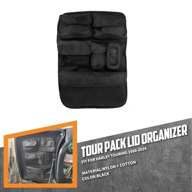 14-24 Touring Tour Pack Top Organizer Bag