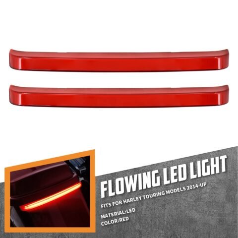 14-23 Touring Tracer LED Saddlebag Tail Light Smoke Lens