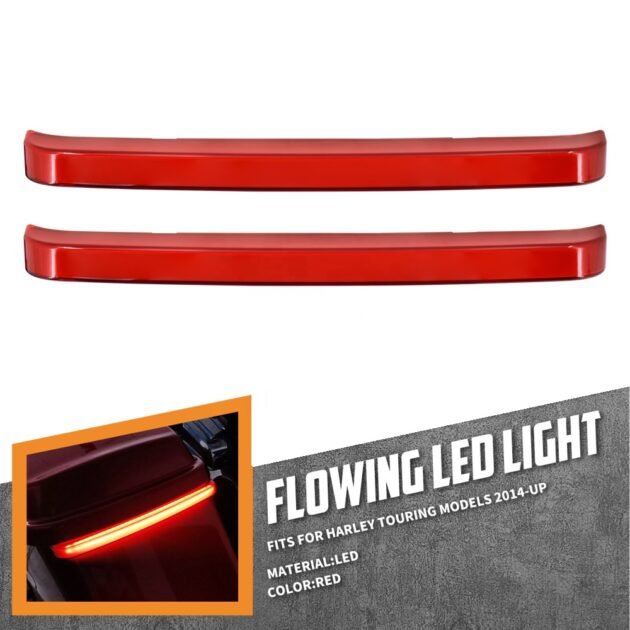 14-23 Touring Tracer LED Saddlebag Tail Light Smoke Lens