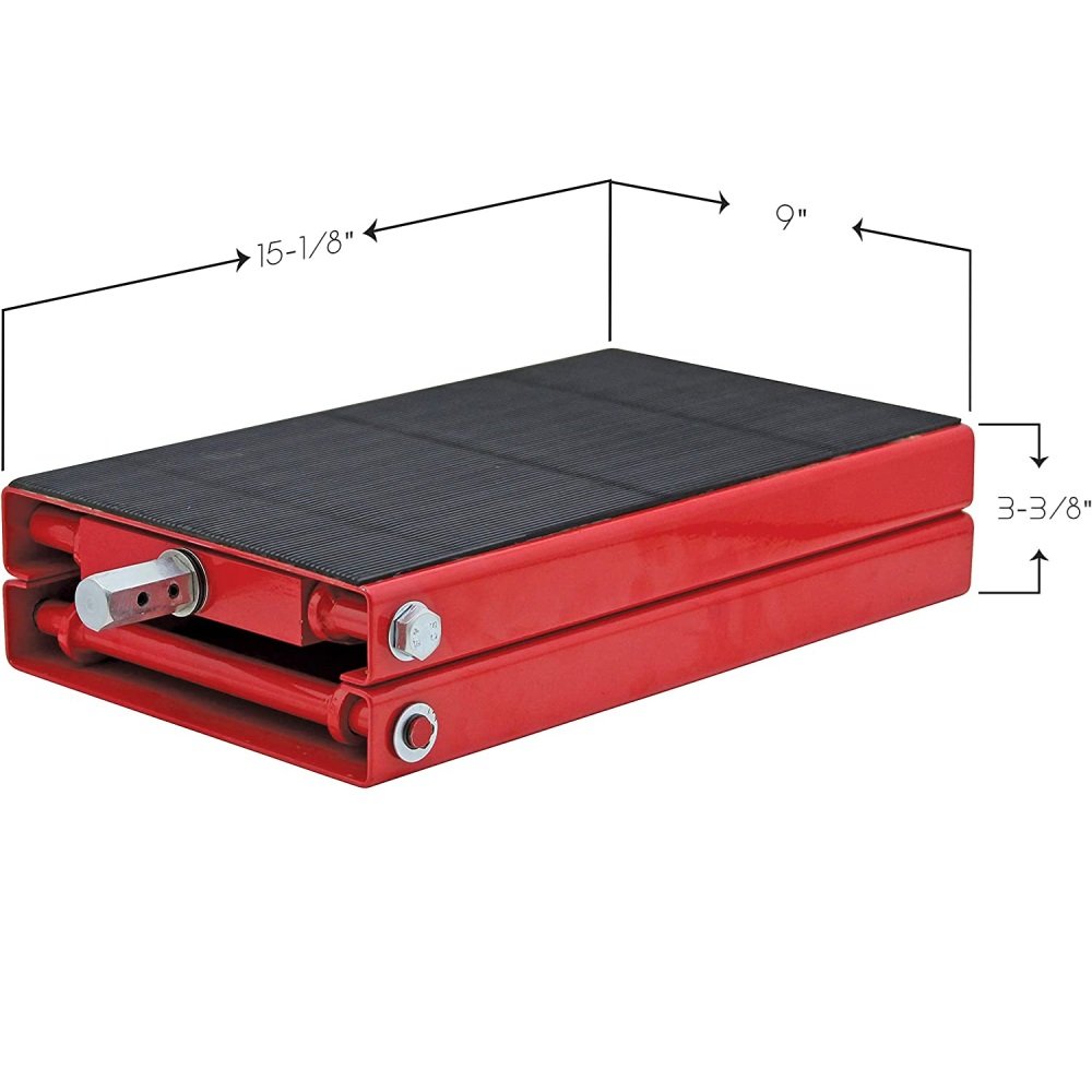 Motorcycle Scissor Center Jack Lift 1,100 lbs/500kg Wide Plate - Image 3