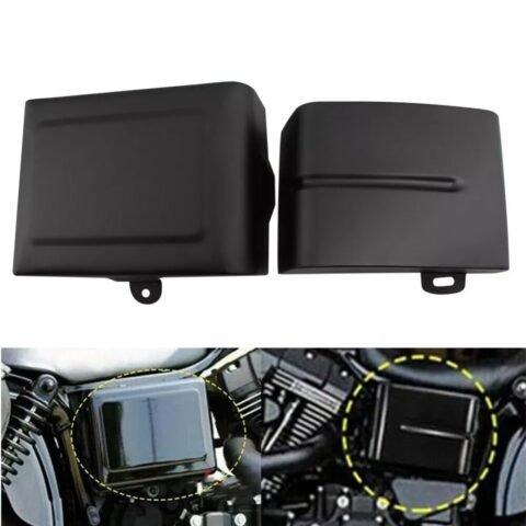 06-17 Dyna Side Cover Left + Right Un-Painted