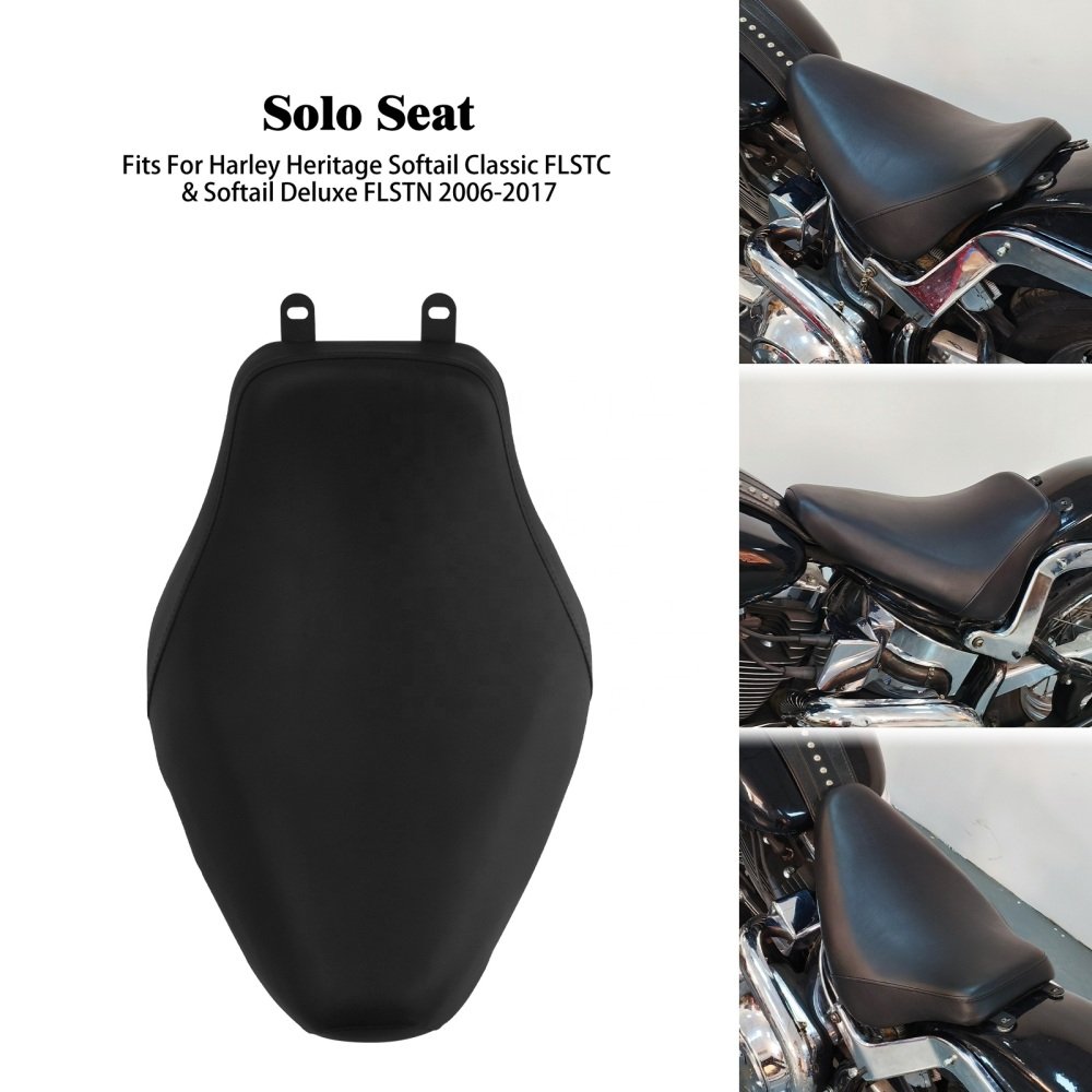 06-17 Softail Heritage Deluxe Solo Seat Plain - Image 3