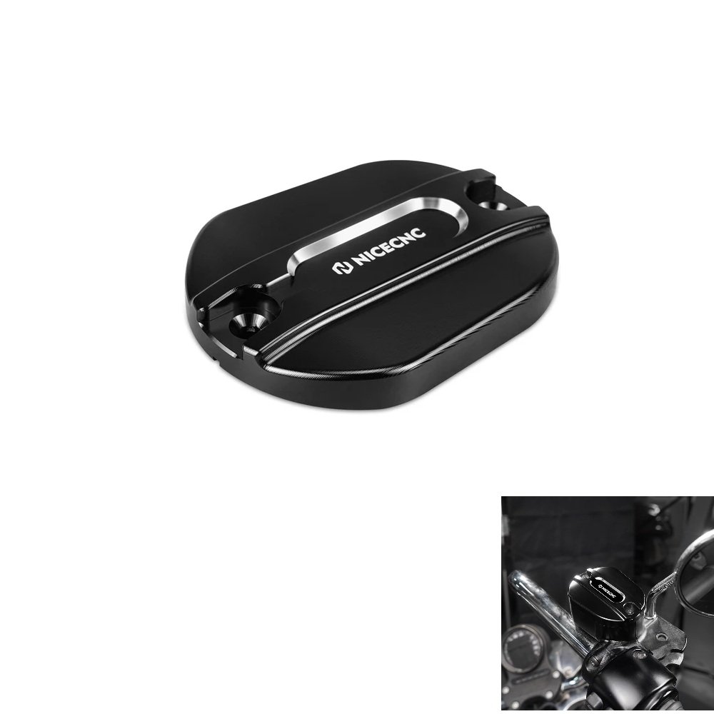 Sportster Front Brake Master Cylinder Cover Black