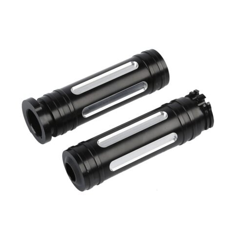 Harley CNC Throttle Grips Black